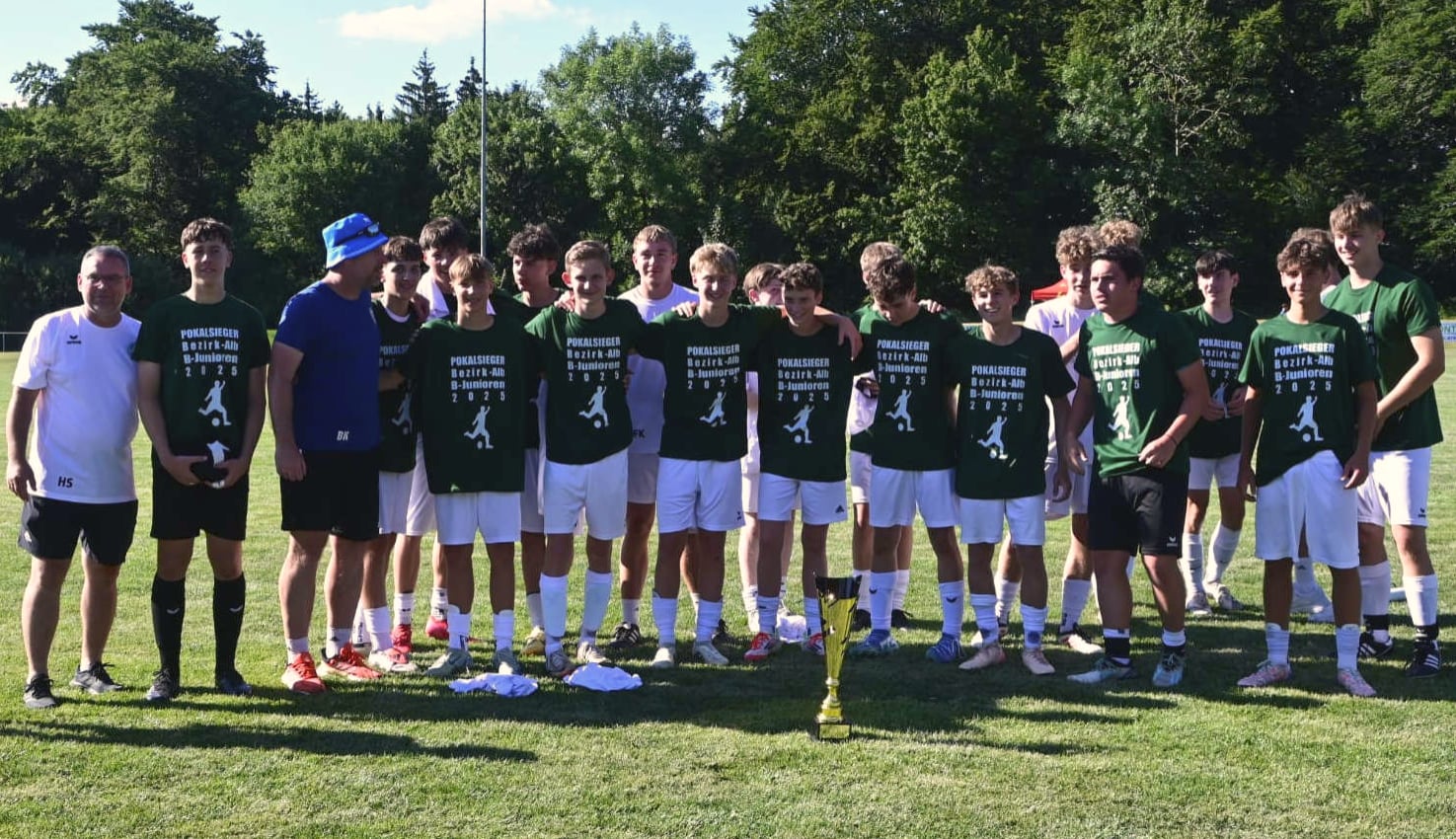 Pokalsieg der B-Junioren Schönbuch United 2024/25