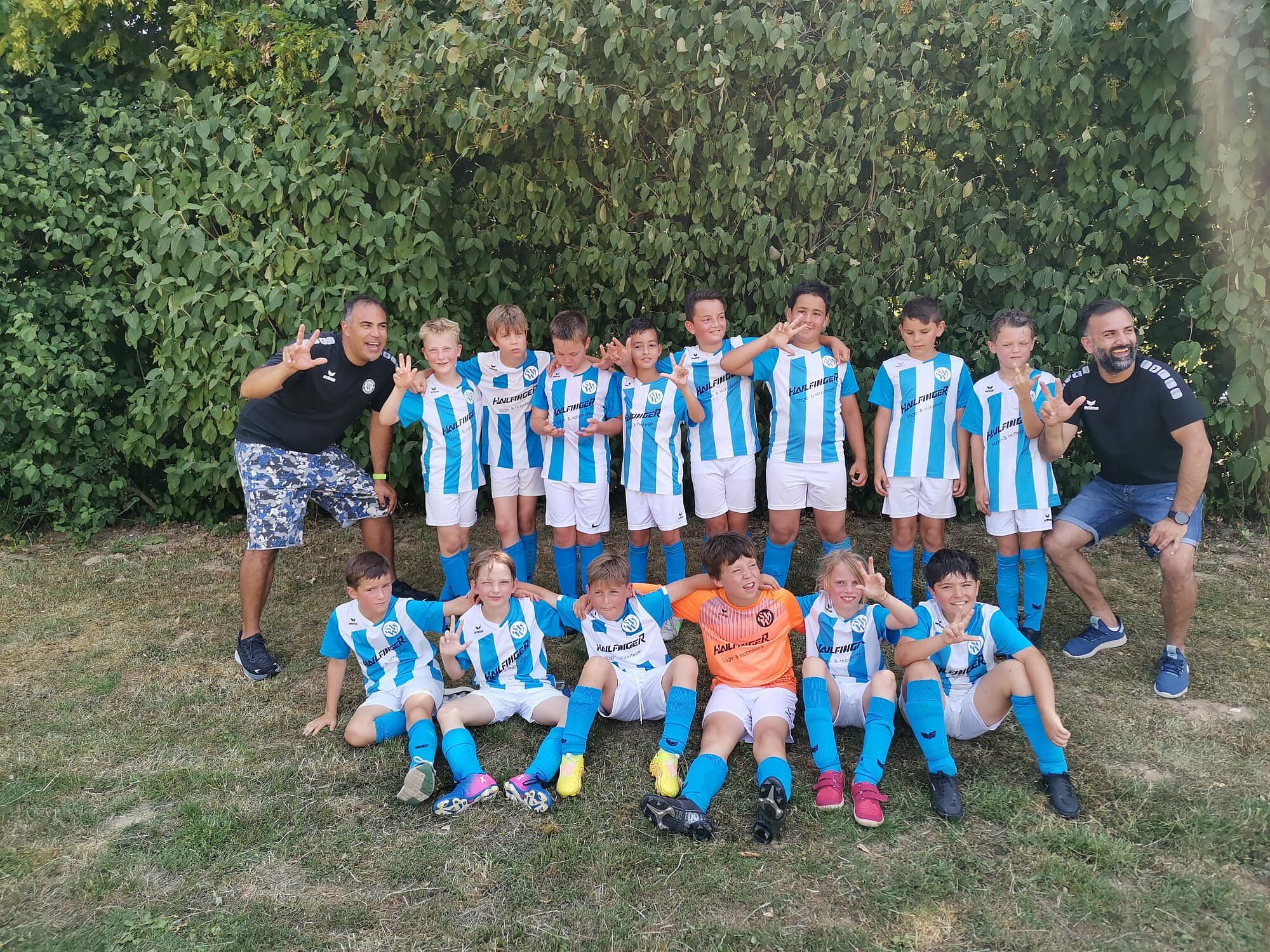 Mannschaftsfoto zum Abschluss