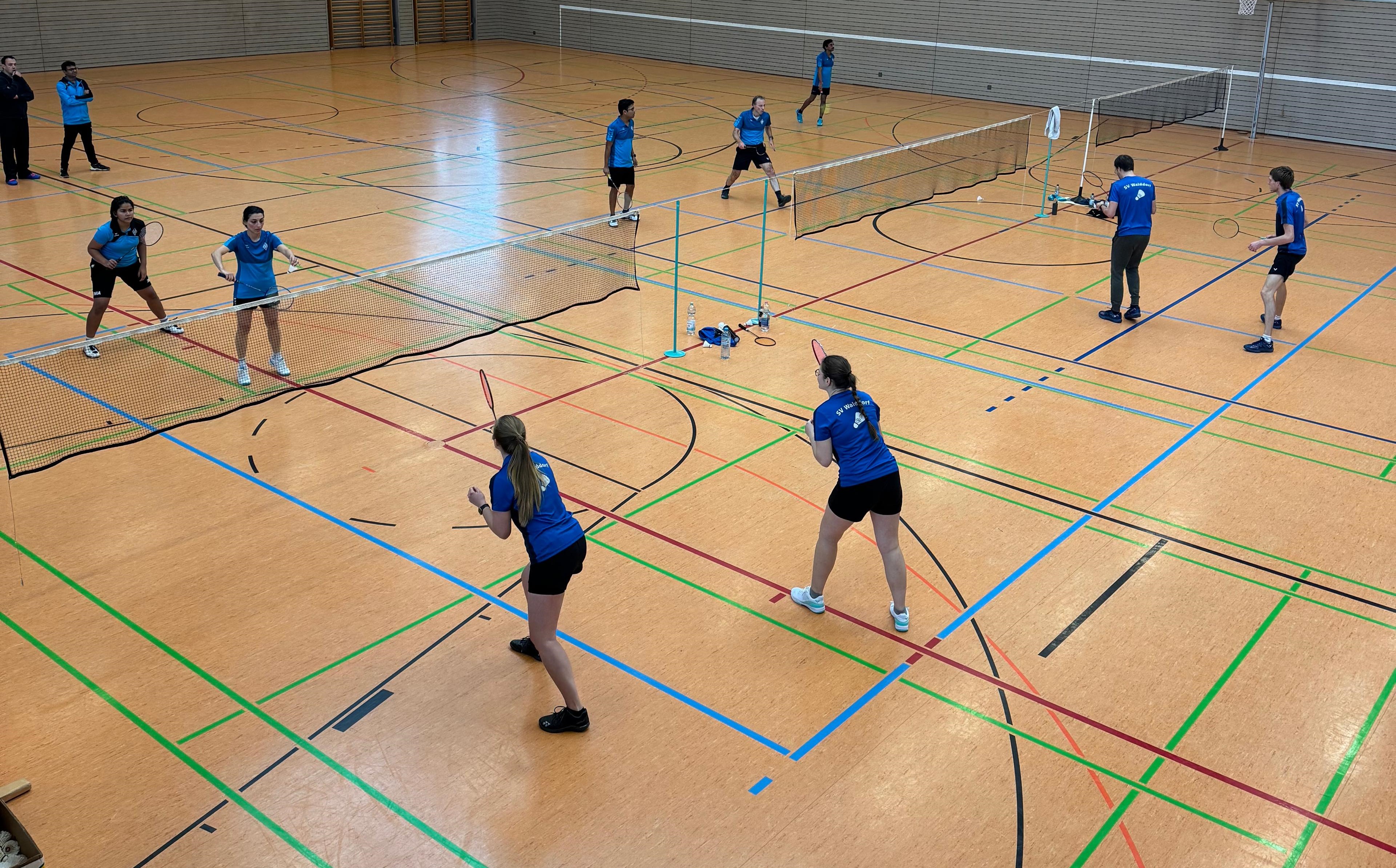 1. Herren- und Damendoppel